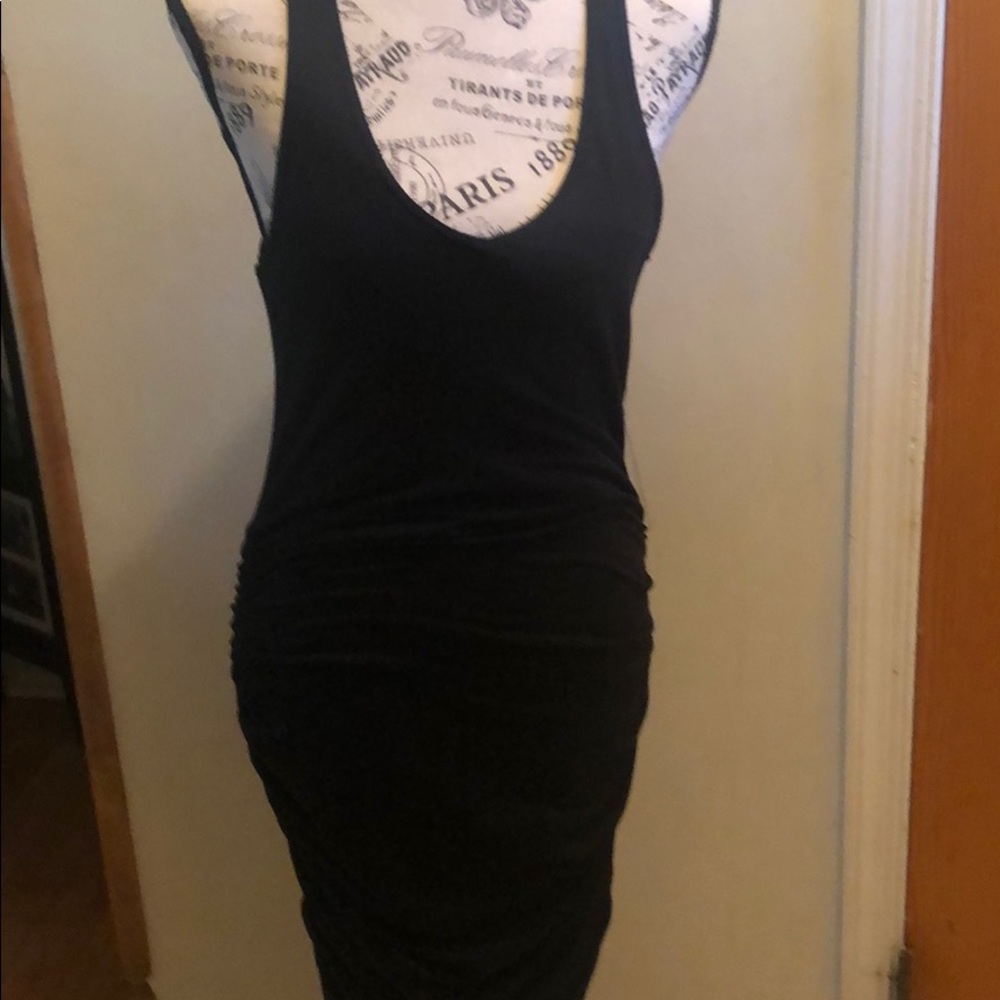 Express Racerback Ruched Tank Dress Sz S NWT